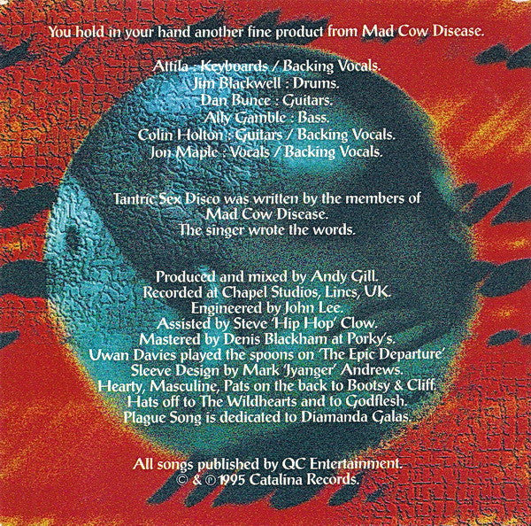 Mad Cow Disease : Tantric Sex Disco (CD, Album)