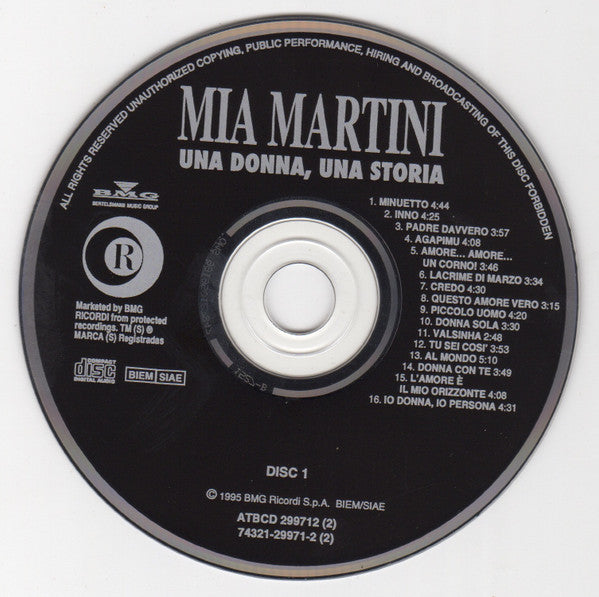 Mia Martini : Una Donna, Una Storia (2xCD, Comp)