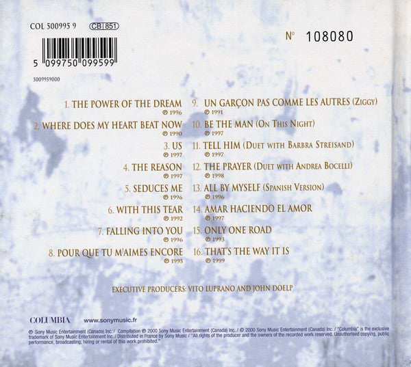 Céline Dion : Tout En Amour (CD, Comp, Ltd, Num)