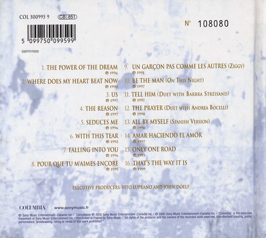 Céline Dion : Tout En Amour (CD, Comp, Ltd, Num)