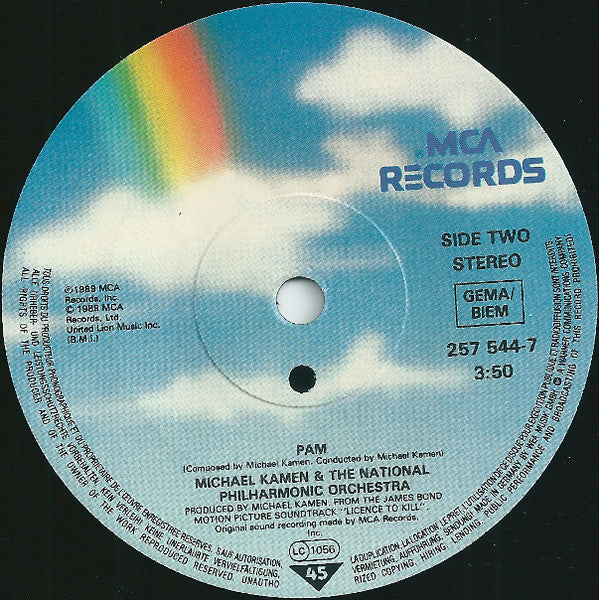 Gladys Knight : Licence To Kill (7", Single)