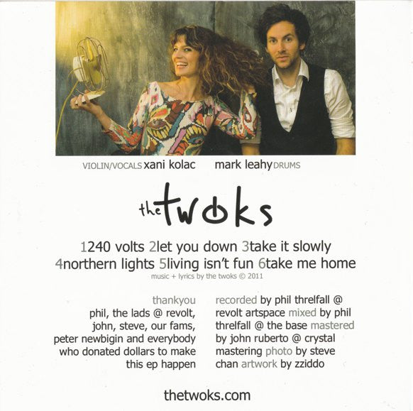 The Twoks : 240 Volts (CD, EP)