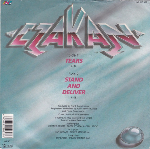 Czakan : Tears (7", Single)
