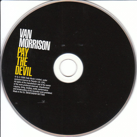Van Morrison : Pay The Devil (CD, Album)