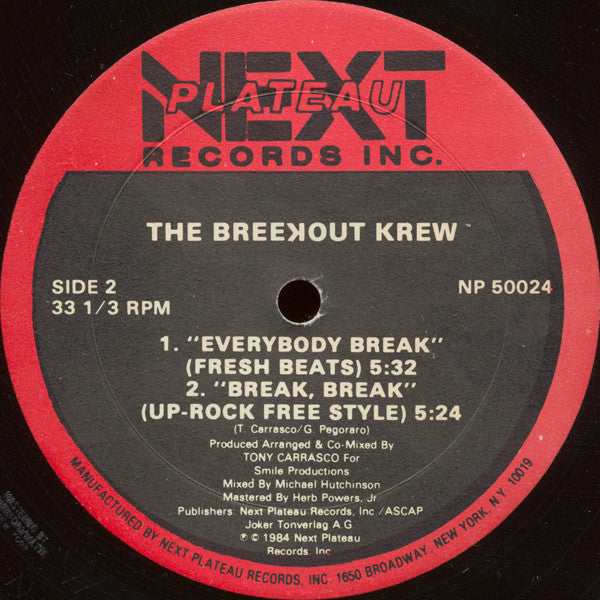 The Breekout Krew : Matt's Mood (12")