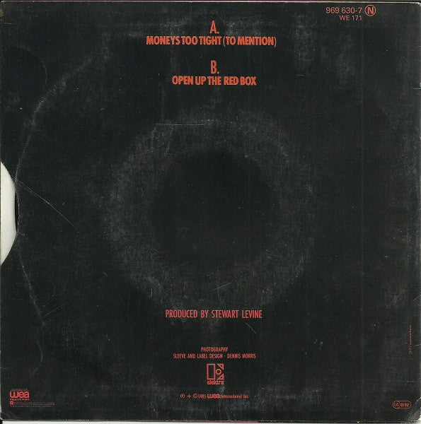 Simply Red : Money's Too Tight (To Mention) (7", Single)