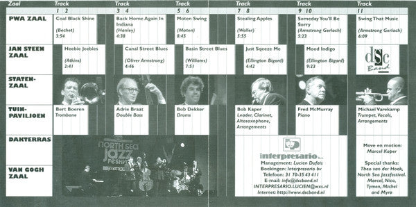 The Dutch Swing College Band : Live North Sea Jazz Festival (CD, Album)