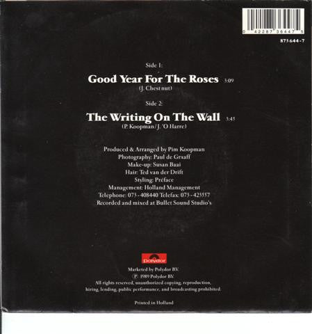 Tony Willé (2) : Good Year For The Roses (7", Single)