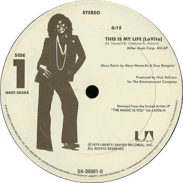 Shirley Bassey : This Is My Life (LaVita) (12")