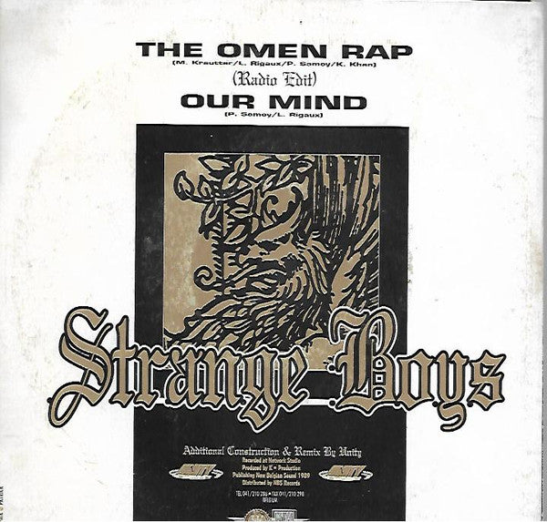 Strange Boys : The Omen Rap (7", Single)