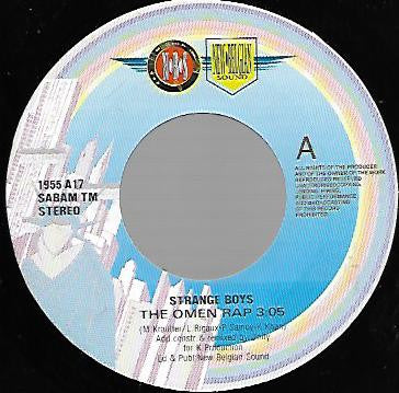 Strange Boys : The Omen Rap (7", Single)