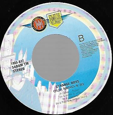 Strange Boys : The Omen Rap (7", Single)