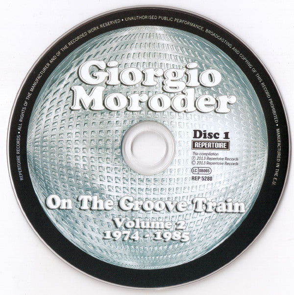 Giorgio Moroder : On The Groove Train Volume 2: 1974 - 1985 (2xCD, Comp)