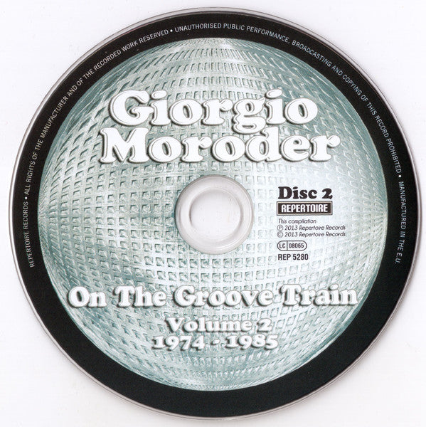 Giorgio Moroder : On The Groove Train Volume 2: 1974 - 1985 (2xCD, Comp)