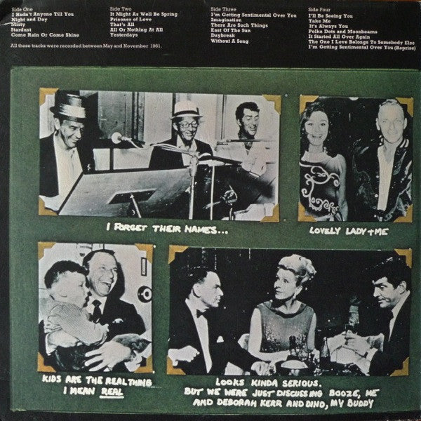 Frank Sinatra : Frank (2xLP, Comp, Tex)