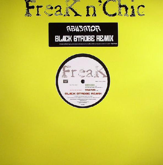 Sweet Light : Abusator (Black Strobe Remix) (12")