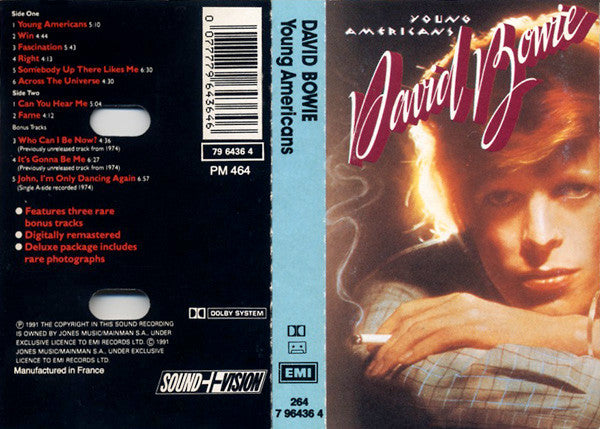 David Bowie : Young Americans (Cass, Album, RE, RM)