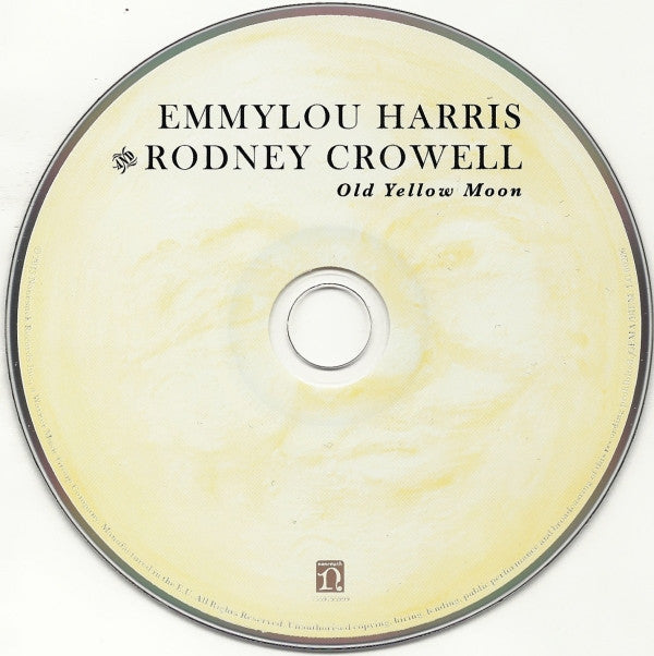 Emmylou Harris And Rodney Crowell : Old Yellow Moon (CD, Album)