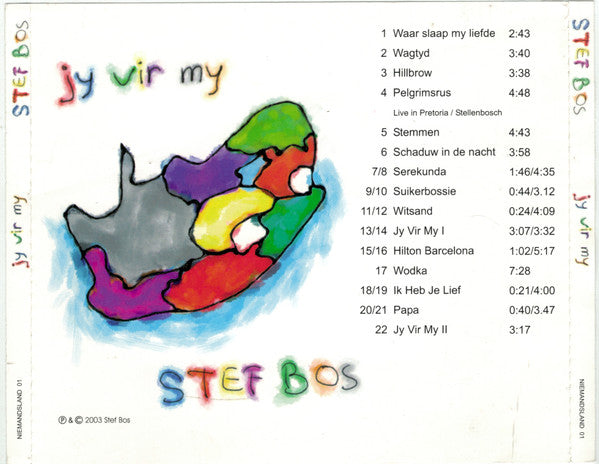 Stef Bos : Jy Vir My (CD, Album)