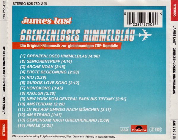 James Last : Grenzenloses Himmelblau (CD, Album)