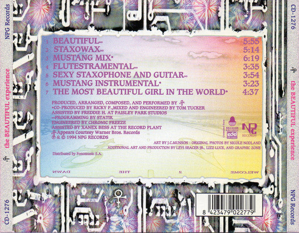 The Artist (Formerly Known As Prince) : The Beautiful Experience (CD, EP)