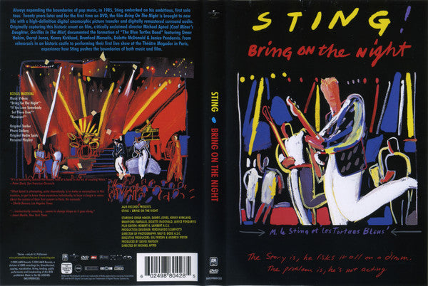 Sting : Bring On The Night (DVD-V, Multichannel, PAL)