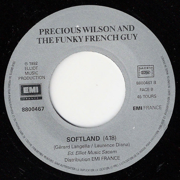 Precious Wilson & The Funky French Guy : Spacer (7", Single)
