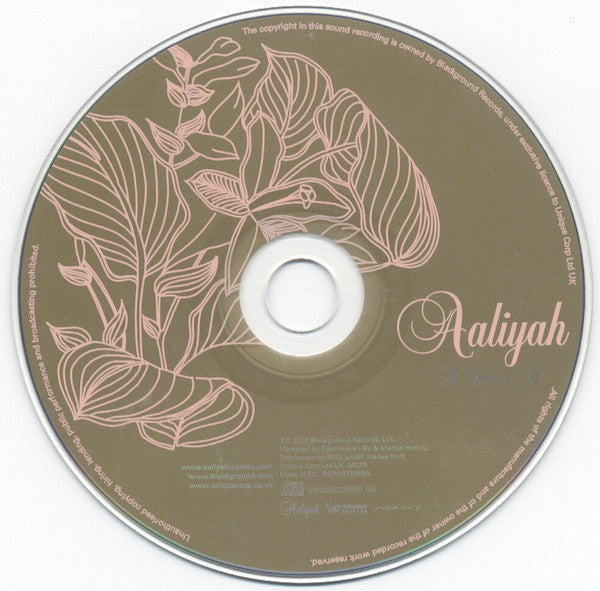 Aaliyah : I Care 4 U (CD, Comp, Enh + DVD-V, PAL)