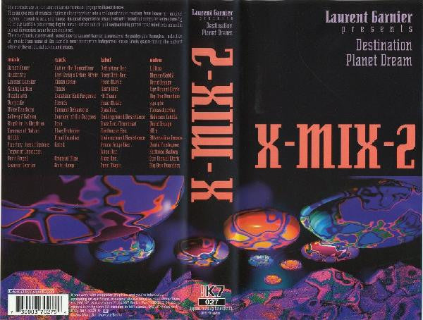 Laurent Garnier : Presents Destination Planet Dream X-Mix-2 (VHS, Mixed, RM)