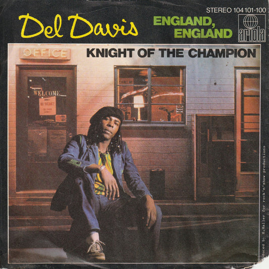 Del Davis : England, England / Knight Of The Champion (7", Single)