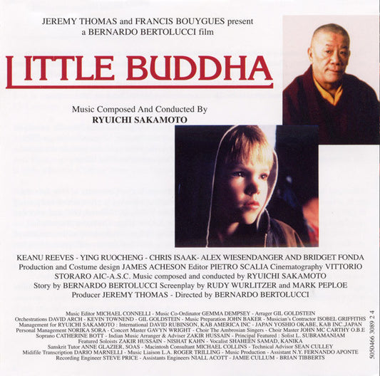 Ryuichi Sakamoto : Little Buddha (Music From The Original Motion Picture Soundtrack) (CD, Album)