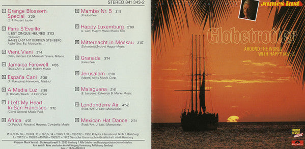 James Last : Globetrotter (Around The World With Happy Music) (CD, Comp)