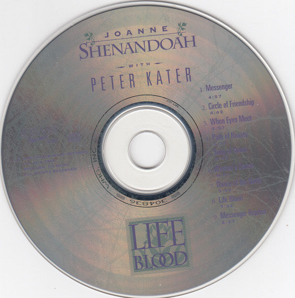 Joanne Shenandoah with Peter Kater : Life Blood (CD, Album)