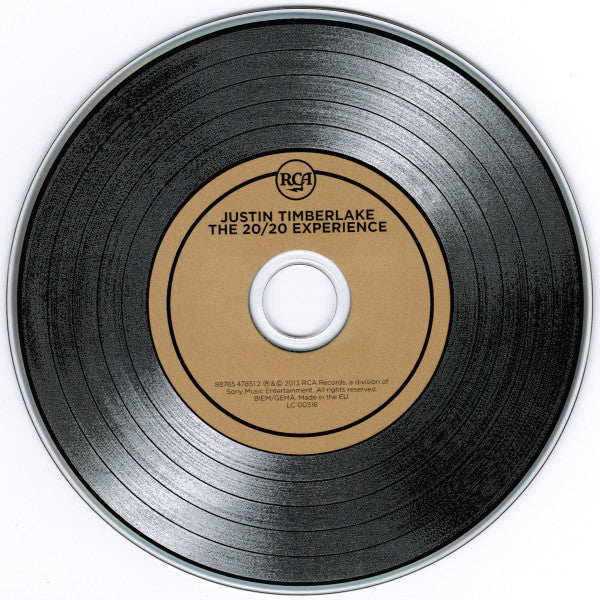 Justin Timberlake : The 20/20 Experience (CD, Album, Dlx)