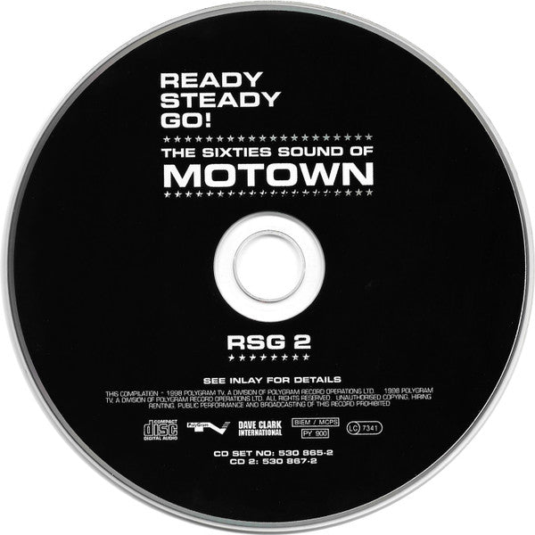 Various : Ready Steady Go! The Sixties Sound Of Motown (2xCD, Comp)