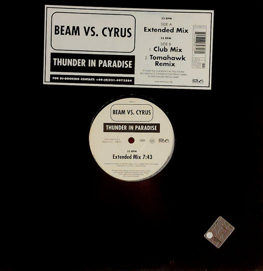 Beam Vs. Cyrus : Thunder In Paradise (12")