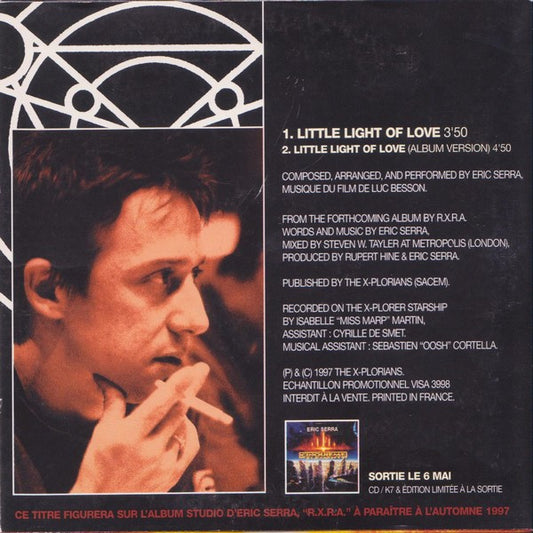 Eric Serra : Little Light Of Love (CD, Single, Promo, Car)