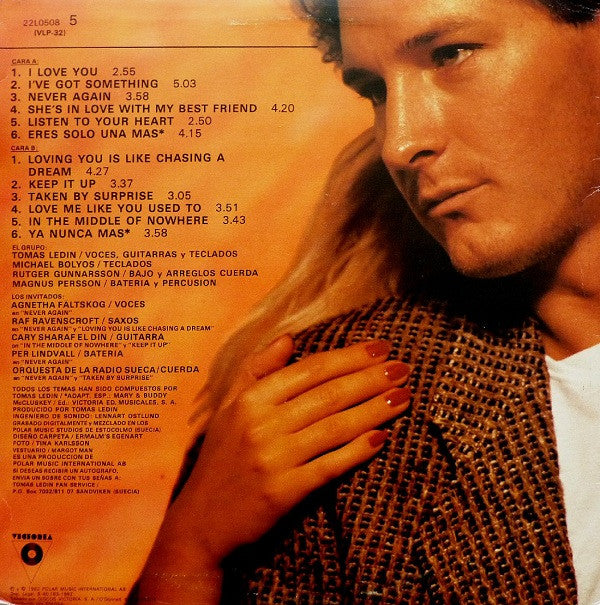 Tomas Ledin : The Human Touch (LP, Album)