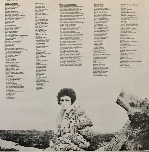 Dory Previn : On My Way To Where (LP, Album)
