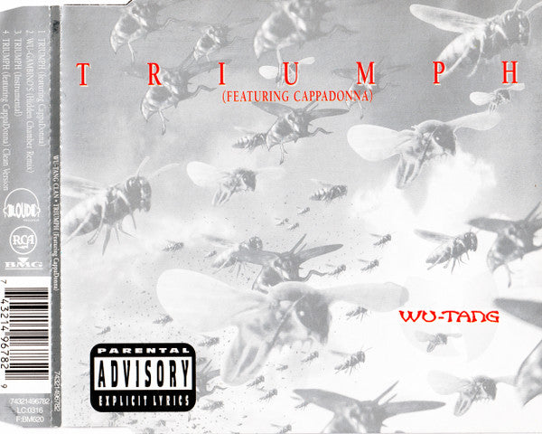 Wu-Tang Clan Featuring Cappadonna : Triumph (CD, Single)