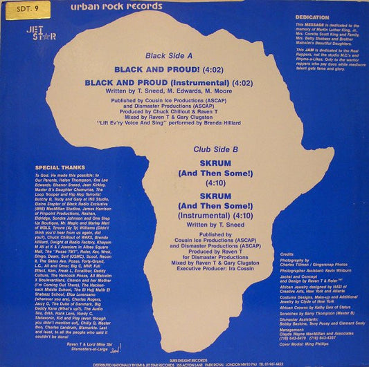The Dismasters : Black & Proud (12")