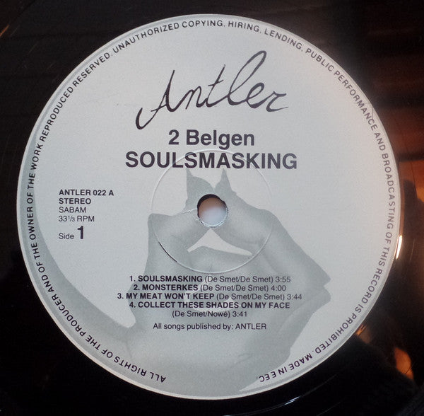 2 Belgen : Soulsmasking (LP)