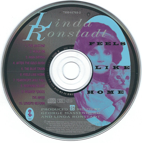 Linda Ronstadt : Feels Like Home (CD, Album)