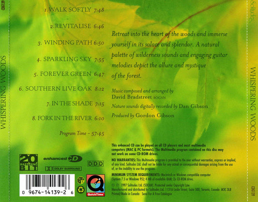Dan Gibson : Whispering Woods (CD, Album, Enh)