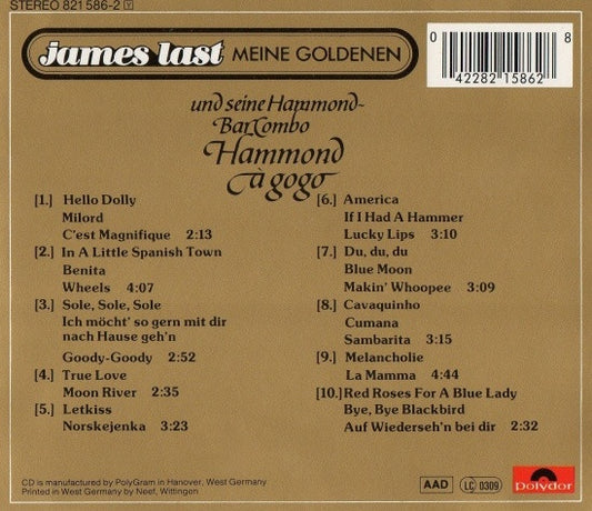 James Last & His Hammond Bar Combo : Hammond À GoGo  (CD, Album, RE)
