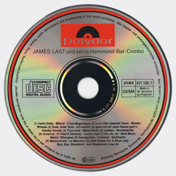 James Last & His Hammond Bar Combo : Hammond À GoGo  (CD, Album, RE)