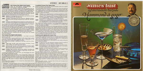 James Last & His Hammond Bar Combo : Hammond À GoGo  (CD, Album, RE)