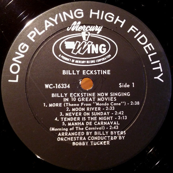 Billy Eckstine : Now Singing In 10 Great Movies (LP, Album)