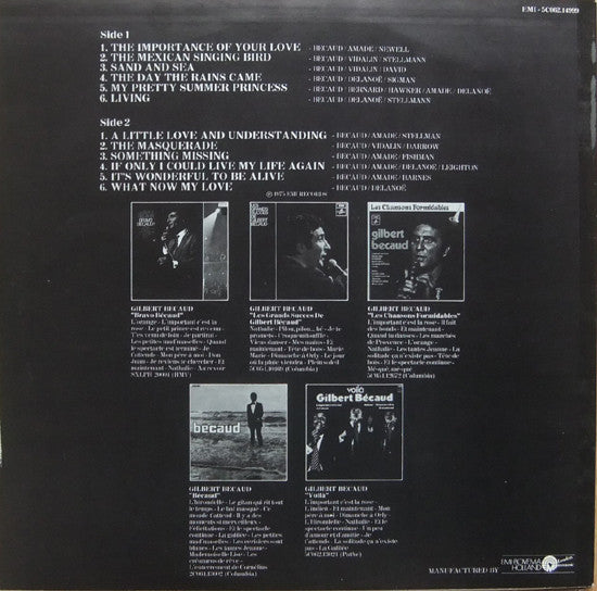 Gilbert Bécaud : A Little Love And Understanding (LP, Album)