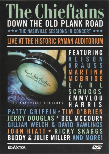 The Chieftains : Down The Old Plank Road: The Nashville Sessions In Concert (DVD-V, Multichannel, NTSC)